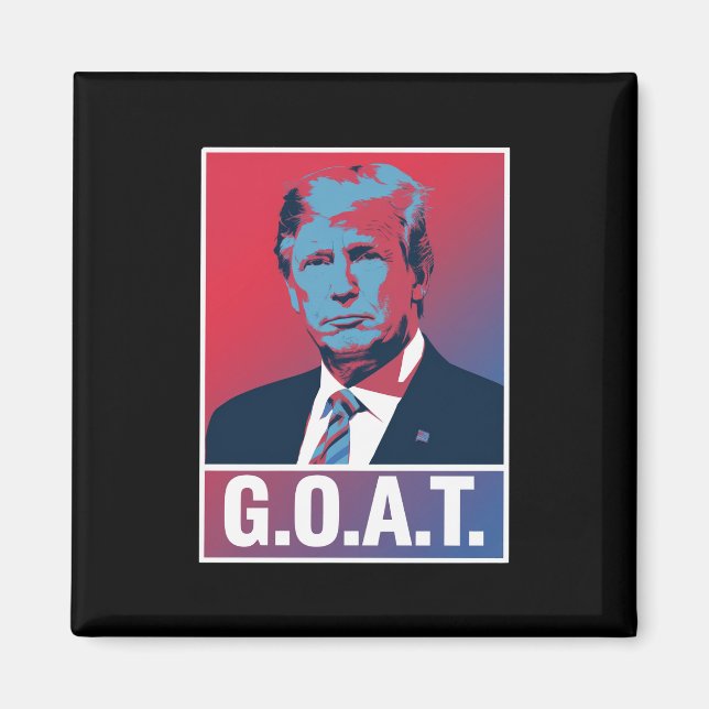 Imã Eleições Republicanas de 2024 no GOAT Trump (Frente)