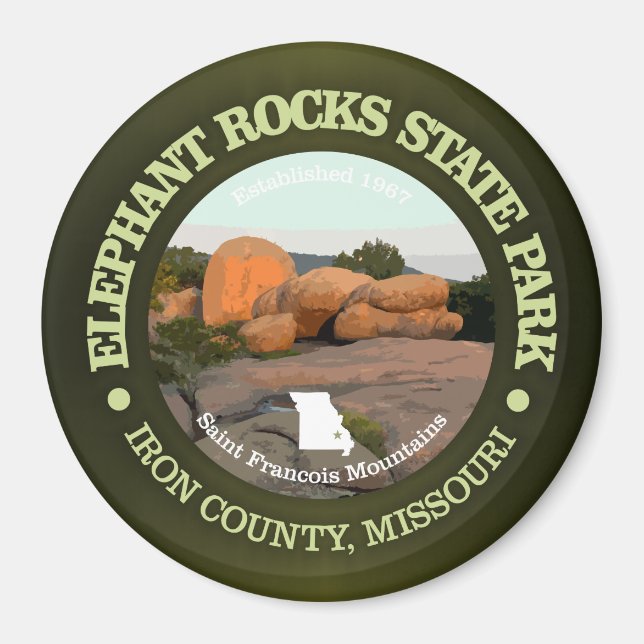 Imã Elephant Rocks SP (Frente)