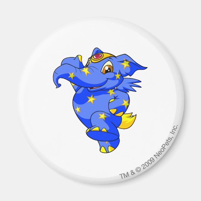 Imã Elephante Starry (Frente)