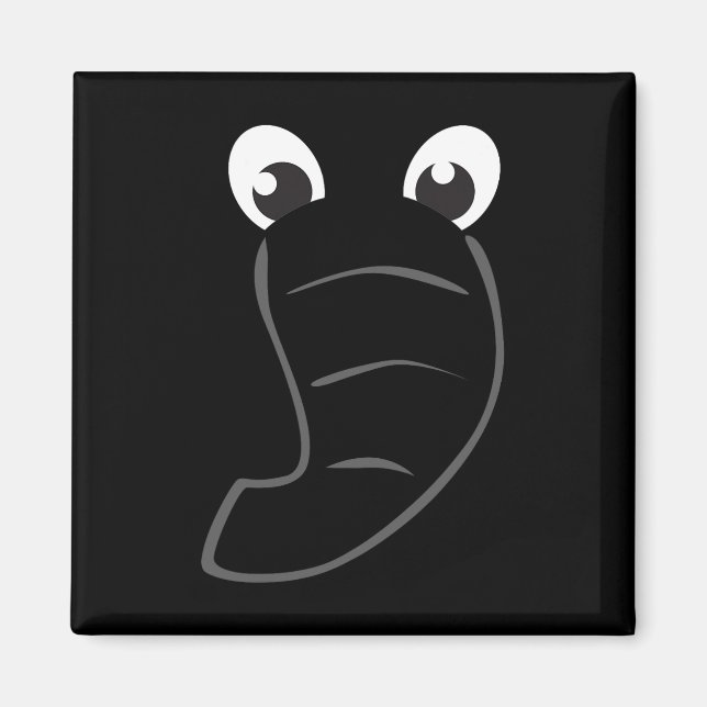 Imã Elephon Face Cute Kids Halloween Costume Animal G (Frente)