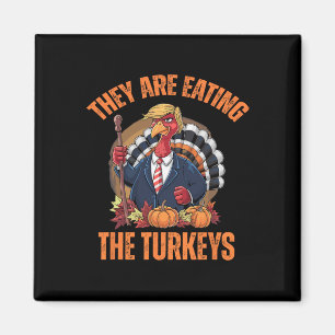 Imã Eles estão comendo a Turquia Engraçada.