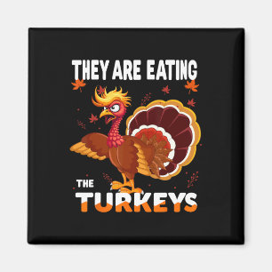 Imã Eles Estão Comendo A Turquia Engraçado Donald Trum
