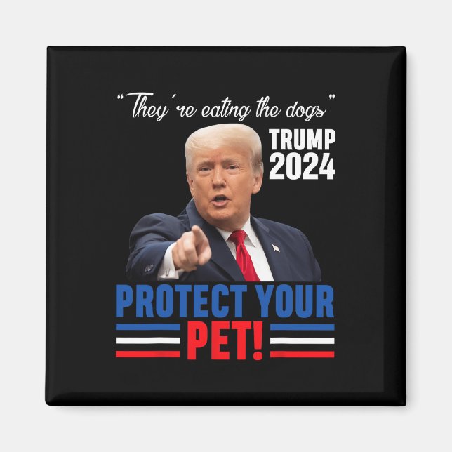 Imã Eles Estão Comendo Os Cães Trump 2025 Debyte Prote (Frente)