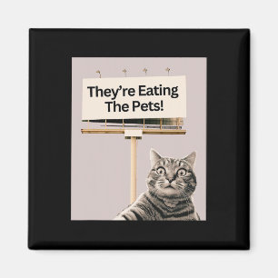Imã Eles estão comendo os gatos de animais que não vam
