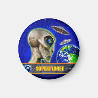 Imã ELES JÁ ESTÃO AQUI - design SUPERPLANET