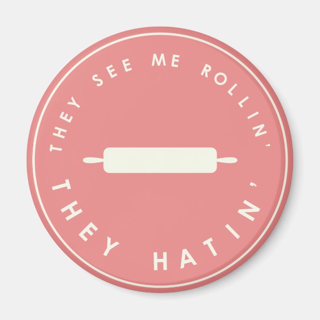 Imã Eles Me Vêm Rolando (Frente)