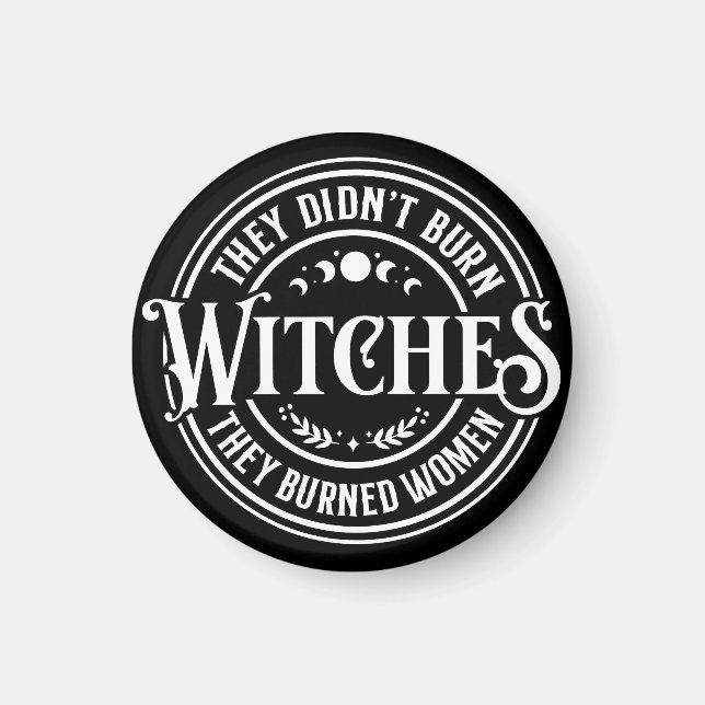 Imã Eles não queimaram bruxas (Frente)
