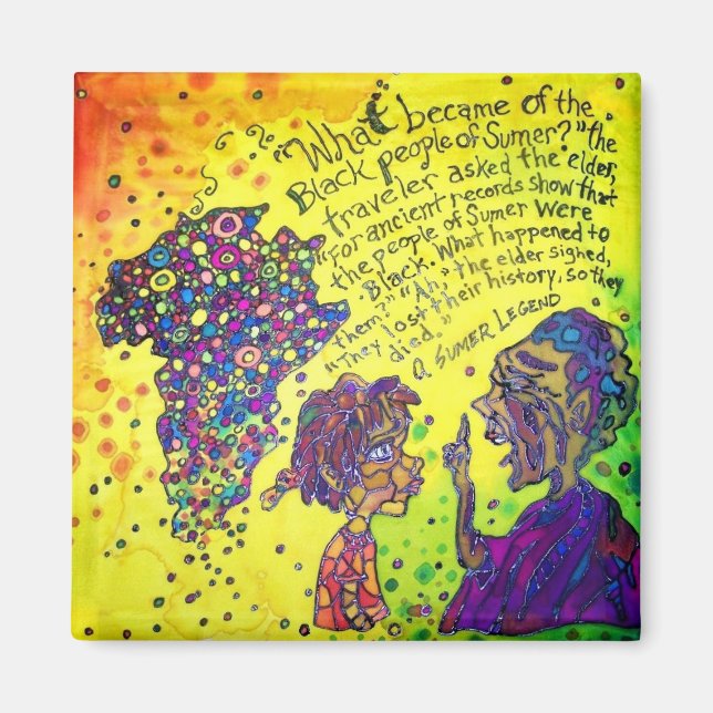 Imã Eles Perderam O Histórico De Um Magnete Quadrado D (Frente)