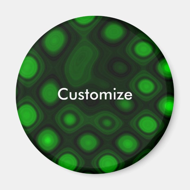 Imã Eletricidade verde I - Modelo (Frente)