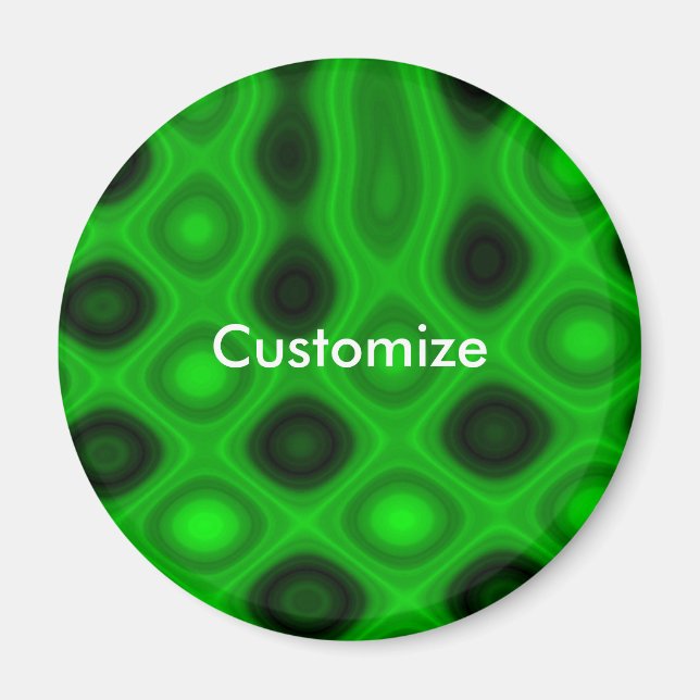 Imã Eletricidade verde III - Modelo (Frente)