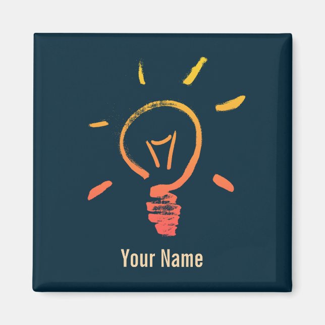 Imã Elétrico inteligente da lâmpada de luz retrorrefle (Frente)