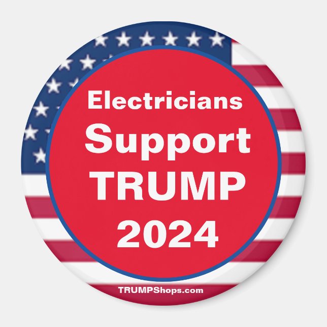 Imã Elétricos suportam o refrigerador vermelho TRUMP 2 (Frente)