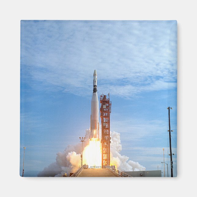 Imã Elevação do veículo-alvo Atlas Agena para Gemini 1 (Frente)