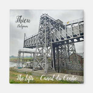 Imã Elevador de barcos de Thieu na Bélgica