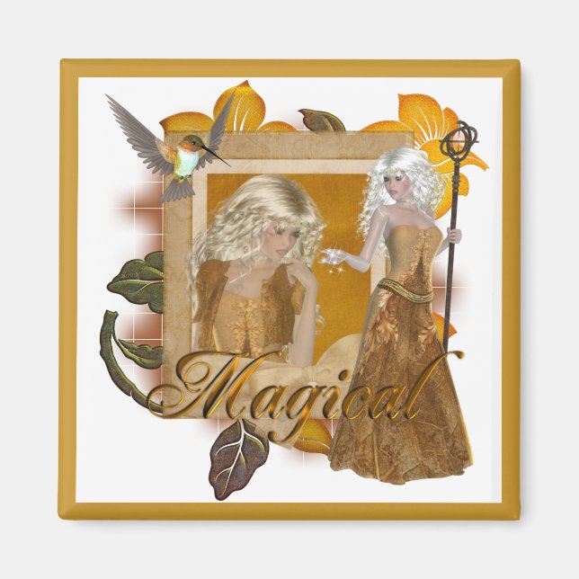 Imã Elf Design : Magical by MarloDee (Frente)