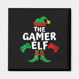 Imã Elf Family Matching Shirts Natal Gifts Vídeo G