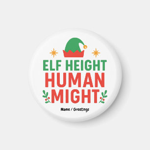 Imã Elf Height Humano Pode Engraçado Pessoas Curtas Xm