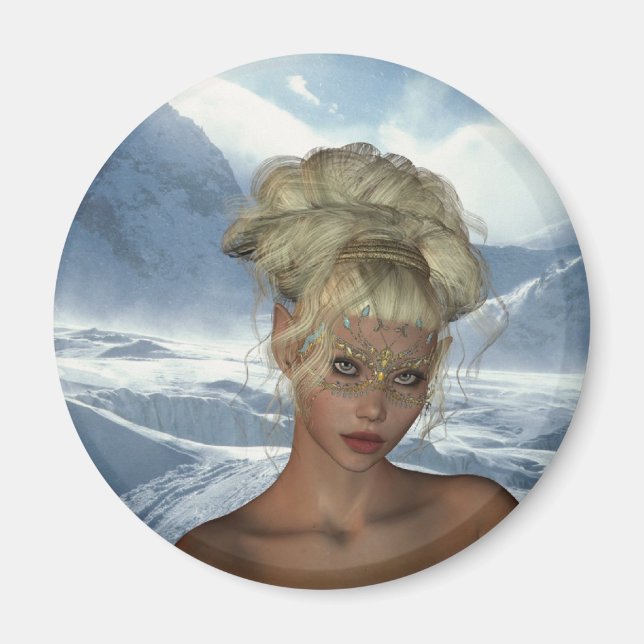 Imã Elf Maiden Magnet (Frente)