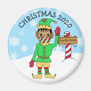 Imã Elfo Étnico do Polo Norte no Femask 2020 Keepsasak