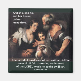 Imã Elijah e a viúva de Zarephath - Magnet