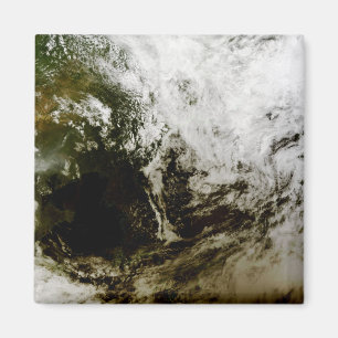 Imã Elipse solar sobre o sudeste da Ásia