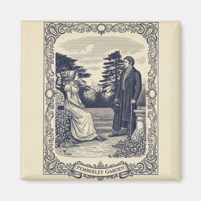 Imã Elizabeth and Darcy at Pemberley (Frente)