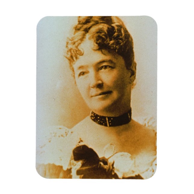 Ímã Elizabeth Bacon Custer (1842-1933) esposa do Gener (Vertical)