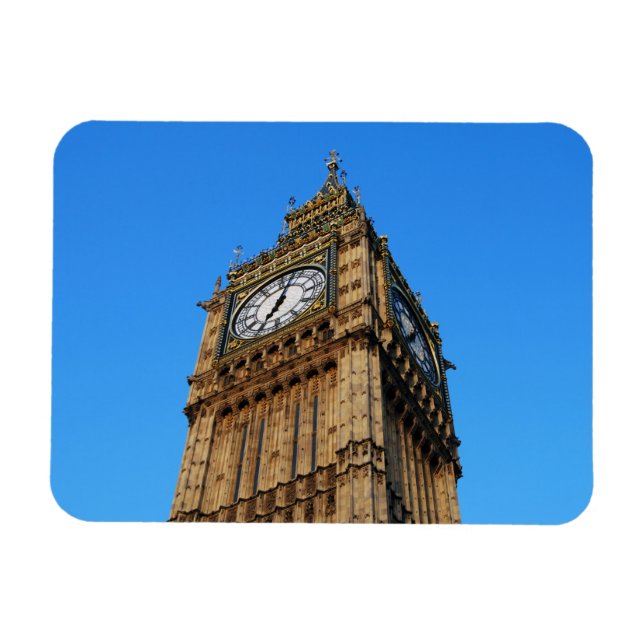 Ímã Elizabeth Tower (Big Ben) (Horizontal)