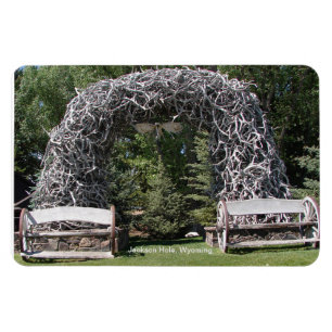 Ímã Elk Antler Archway - Jackson Hole, Wyoming