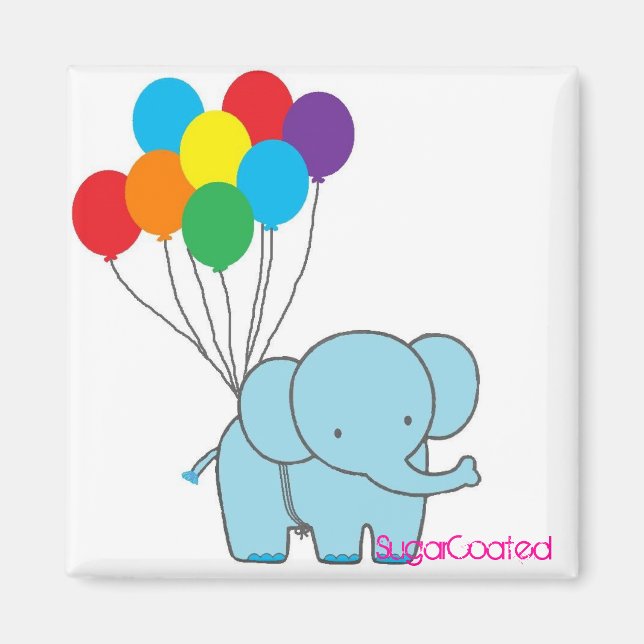 Imã Elliot Balloon Magnet (Frente)