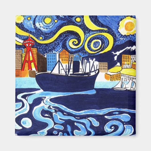 Imã Elliott Bay (Frente)