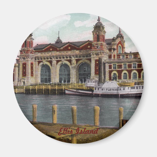 Imã Ellis Island Magnet (Frente)