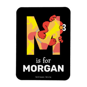 Ímã Elmo Alfabeto   M Música