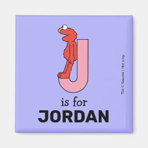 Imã Elmo Alphabet   J Rosa