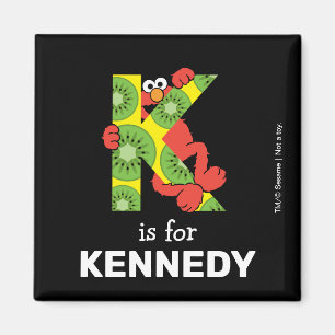 Imã Elmo Alphabet   K Kiwi