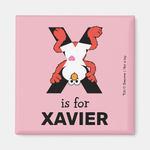 Imã Elmo Alphabet   X Xray