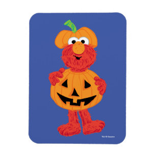 Ímã Elmo Cuta como abóbora
