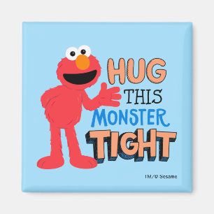 Imã Elmo   Dê um abraço apertado nesse monstro
