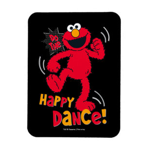 Ímã Elmo Faça a Dança Feliz