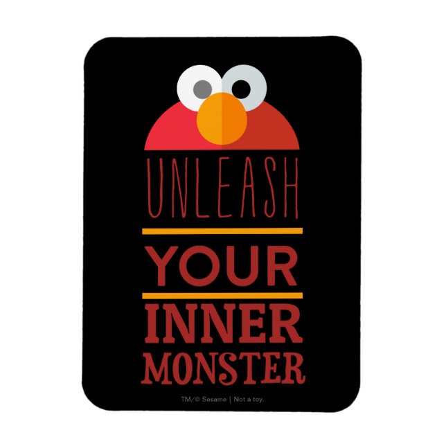 Ímã Elmo Inner Monster (Vertical)