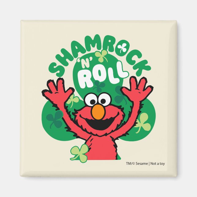 Imã Elmo | Shamrock 'N' Roll (Frente)