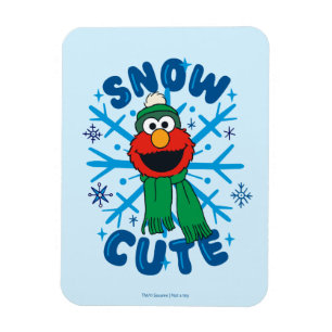 Ímã Elmo Snow Cute