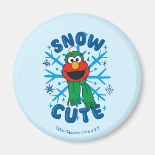 Imã Elmo Snow Cute