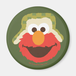 Imã Elmo Woodland Face