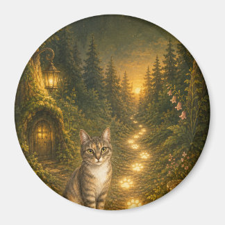 Imã Elsa Schnurrwald – Magischer Leuchtpfoten Magnet