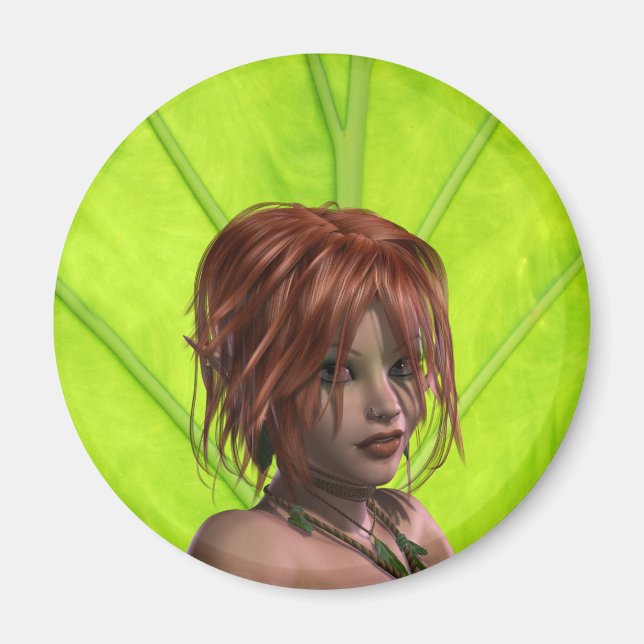 Imã Elven Girl Magnet (Frente)