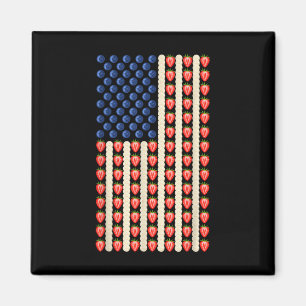 Imã Em 4 De Julho, Strawberry Jello Usa Flag Cake Men