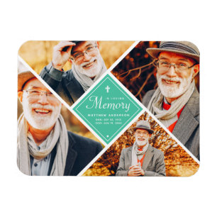 Ímã Em Adorando Memória, Multifoto Moderna