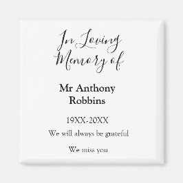 Imã Em Adorar a memória do nome da memória funerária