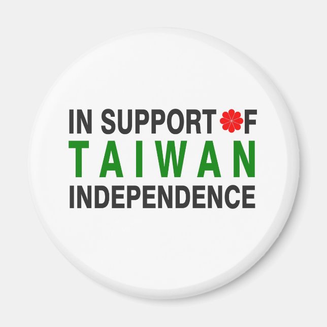 Imã Em apoio à independência de Taiwan (Frente)